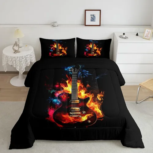Miniatura 10 de Juego de ropa de cama de hurón tamaño individual para niños, diseño de dibujos animados de hurones para niños, bonito edredón acolchado de animales