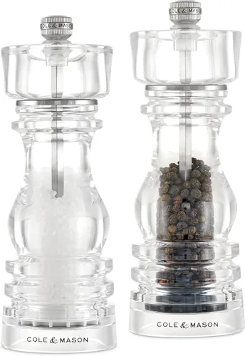 Miniatura 28 de Cole & Mason London - Molinillo de especias recargable, accesorio de cocina y hogar, molinillo de pimienta negra de mesa, molinillo de pimienta