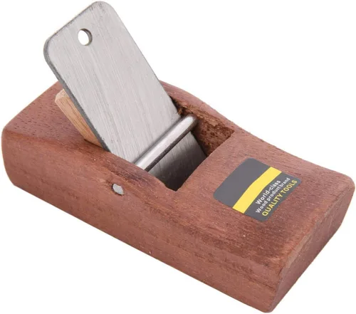Miniatura 8 de Plano de carpintería, cepilladora de mano, 4.331 in, herramienta de mano de carpintero portátil, cepilladora de madera para cortar, pulir