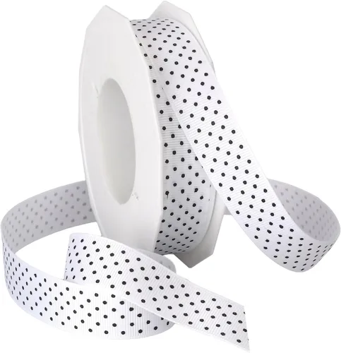 Miniatura 32 de Morex Ribbon Swiss Dot - Cinta de grogrén de poliéster, carrete de 3/8 pulgadas por 20 yardas, aguamarina