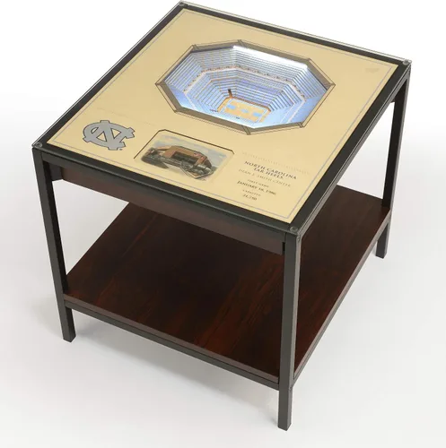 Miniatura 14 de YouTheFan NCAA - Mesa auxiliar iluminada StadiumView de 25 capas