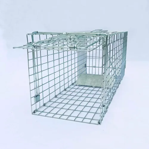 Miniatura 2 de Trampa plegable y colapsable para animales vivos de PULOMI. Kit de captura sin matar para atrapar y liberar roedores, conejos, gatos callejeros