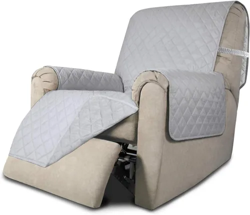 Miniatura 278 de Easy-Going - Funda para sofá, futón y sillón sin reposabrazos, reversible, resistente al agua, para mascotas y niños (azul oscuro/azul claro)
