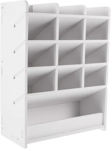 Organizador de lápices de escritorio con compartimentos, estante de almacenamiento de lápices para aula, oficina, escritorio, suministros de arte