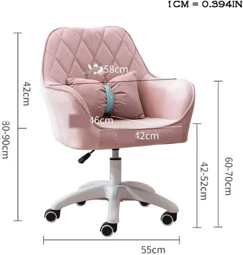 Miniatura 3 de YYDS Silla pequeña para videojuegos, silla de computadora con respaldo corto, silla giratoria ergonómica ejecutiva, silla de deportes electrónicos