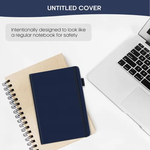 Miniatura 130 de Taja - Libreta de contraseñas con pestañas alfabéticas para personas mayores, cuaderno de contraseñas y registro detallado de direcciones de sitios