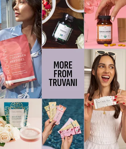 Miniatura 7 de Truvani Proteína en Polvo de Guisante Vegana Sin Sabor 20g de Proteína Orgánica a Base de Plantas 1 Porción Keto Sin Gluten y Lácteos