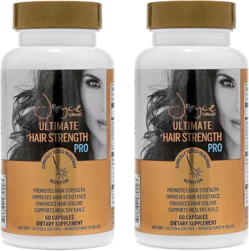 Miniatura 8 de Joyce Giraud Ultimate Hair Strength Supplements Suministro de 30 días, formulado científicamente para reducir la pérdida de cabello, 60 cápsulas