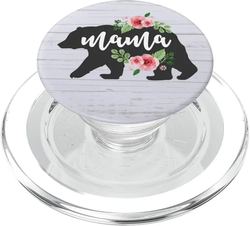 Miniatura 8 de Mama Bear Acuarela Rosas Florales PopSockets PopGrip: Agarre intercambiable para teléfonos y tabletas