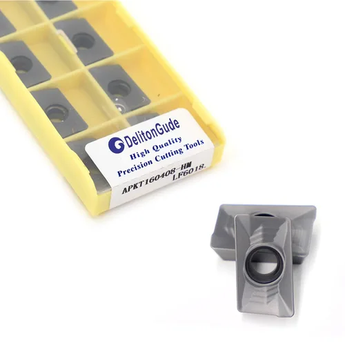 Miniatura 9 de 10pcs DCMT11T304 Torno CNC Inexable Fresado de Carburo Sólido Inserto de Torneado para el Acabado de Acero y Otros Metales (DCMT11T304 LF6018)