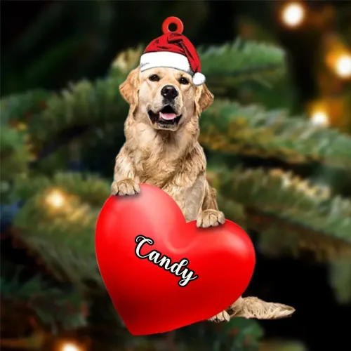 Miniatura 94 de Adornos de Navidad personalizados para perros, nombre personalizado, adorno de Malamute de Alaska, adornos acrílicos, regalos de Navidad, amantes