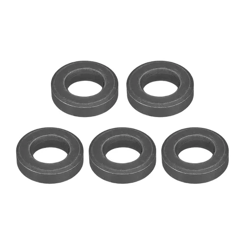 Miniatura 11 de Uxcell Arandela plana de acero al carbono para pernos M8, 10 piezas M8 x 16 x 1.5mm, aleación de acero negro oxidado de grado 8.8, sujetadores