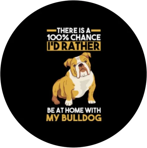 Miniatura 3 de Dog English Bulldog PopSockets intercambiables PopGrip