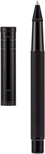 Miniatura 43 de Hongdian Bolígrafo Rollerball Bosque Azul Oscuro con Repuesto de Tinta Negra Schmidt, Diseño Clásico con Estuche de Metal para Firma de Negocios