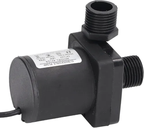 Miniatura 7 de Bomba sumergible pequeña DC12V 20W 800Lh Motor sin escobillas Abs Material Ahorro de energía silencioso, adecuado para peces de acuario, fuente