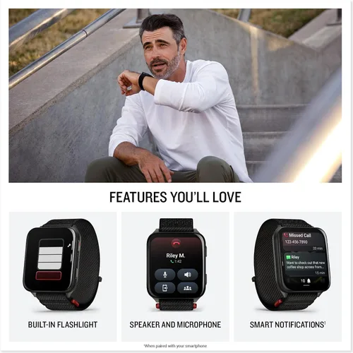 Miniatura 4 de Garmin® Venu® X1, Reloj inteligente GPS delgado y ligero, pantalla AMOLED, funciones avanzadas de salud y fitness, negro con respaldo de caja