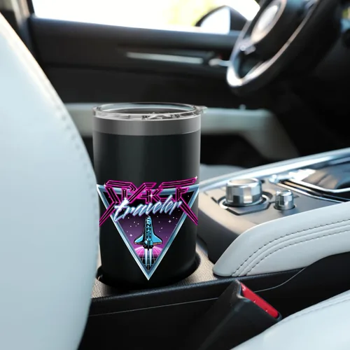 Miniatura 6 de NASA Iconic Space Traveler Retro 80's Vibes Big Chest Poster Stainless Steel Insulated Tumbler