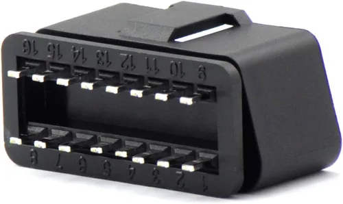 Miniatura 5 de 16 Pin OBD 2 OBDII Conector macho OBD2 16 pin Adaptador J1962 Conector OBDII Plug con tornillos Conector de cable de diagnóstico del coche