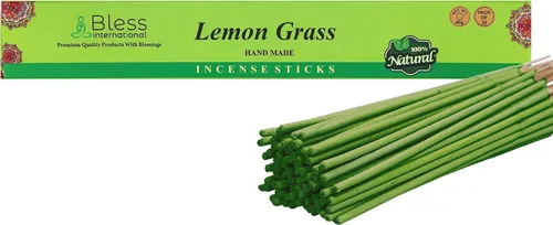 Miniatura 20 de Bless International varillas de incienso 100 % natural hechas a mano, sumergidas a mano, el mejor aroma Incienso y mirra