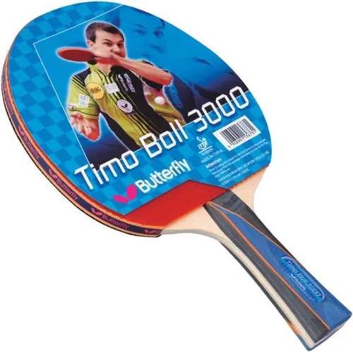 Miniatura 3 de Butterfly Timo Boll Shakehand - Paleta de ping pong – Buena velocidad y giro con excelente control – Serie Japón – Recomendado para jugadores