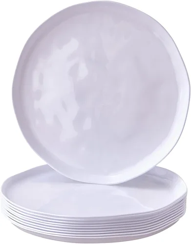 Miniatura 7 de Mini cuencos de postre Platos de postre ovalados Colección Lava Niebla rosa 6 piezas