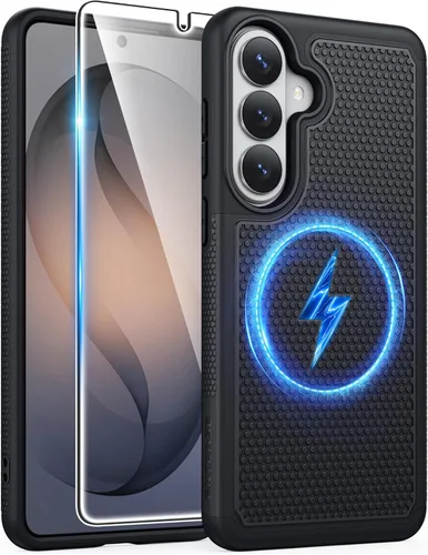 Miniatura 73 de FNTCASE Funda para teléfono Galaxy A14-5G: protección contra caídas de grado militar Samsung A14 5G, probada contra caídas de 14 pies, protector