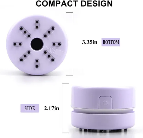 Miniatura 2 de BLOCE Herramientas de diamante, accesorios de diamante para diamantes, aspiradora de escritorio mini, aspiradora de mano para amantes de la pintura