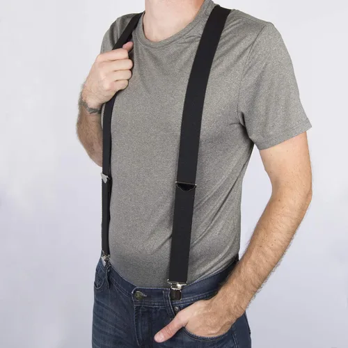 Miniatura 5 de Dickies - Tirante para hombre, 1 1/2 pulgadas, con clip recto, ajustable X