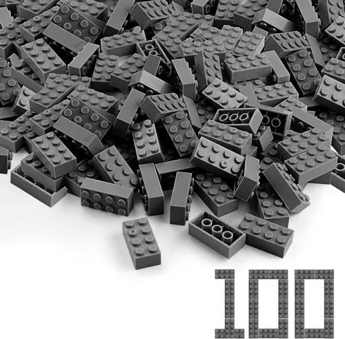 Miniatura 29 de Ladrillos de 2 x 4, lima, 320 piezas partes de color verde amarillento, kit de construcción clásico, conjunto de juego creativo, bloques de juguete