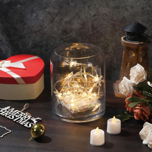 Miniatura 3 de Jarrón grande de cristal escandinavo hecho a mano de 7 pulgadas de alto y 6 pulgadas de ancho, florero de cristal para ramo, jarrón de vidrio