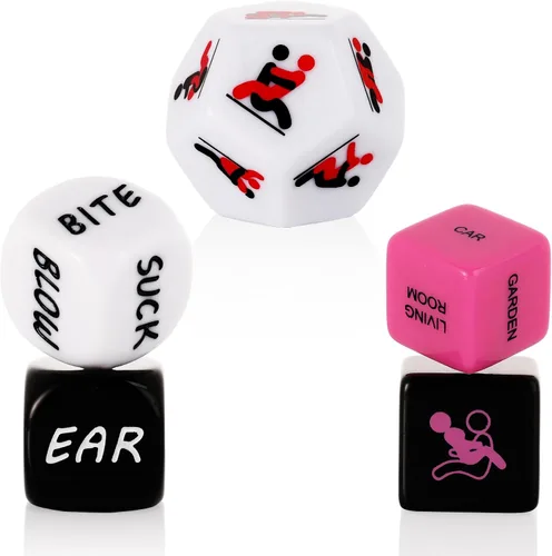 Miniatura 8 de Dados sexuales para parejas adultas, juegos sexuales, juguetes sexuales para parejas, dados sexuales nocturnos, juguetes sexuales
