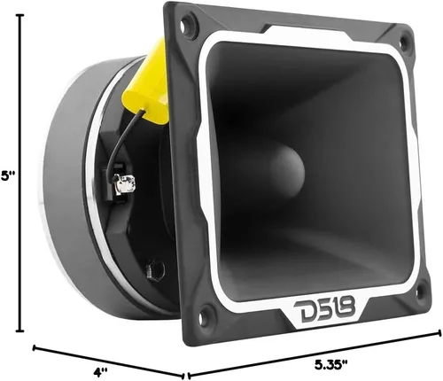 Miniatura 7 de DS18 PRO-TWX5 Tweeter Super Bullet de Aluminio de 1.5" VC 500W Máximo, 250W RMS, 4 Ohmios con Tweeters Crossover Incorporados son Los Mejores