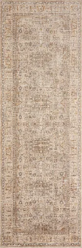 Miniatura 7 de Loloi Angela Rose Blake Collection BLA-06 Avena/Especias 9' x 13', Altura de Pelo 0.25", Flecos, Alfombra