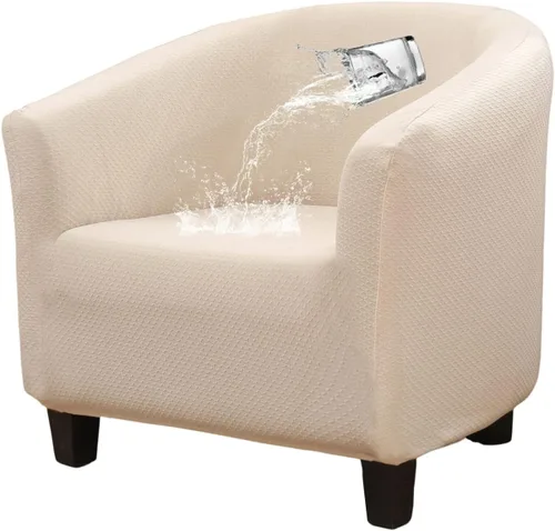 Miniatura 27 de NILUOH Funda para silla de club, funda elástica para sillón, protector de muebles para sala de estar (04)