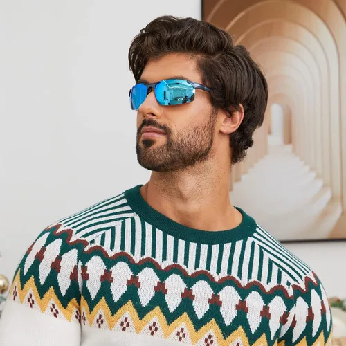 Miniatura 31 de Duco - Gafas de sol deportivas polarizadas para hombre con protección UV 8177s