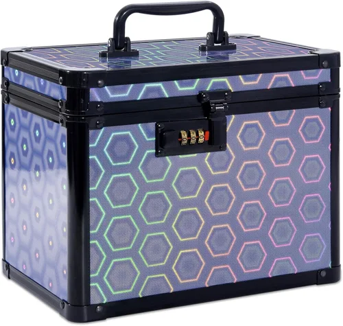 Miniatura 23 de Cajas pequeñas con cerradura de combinación para medicamentos con código para artículos personales, caja de seguridad para medicamentos y documentos