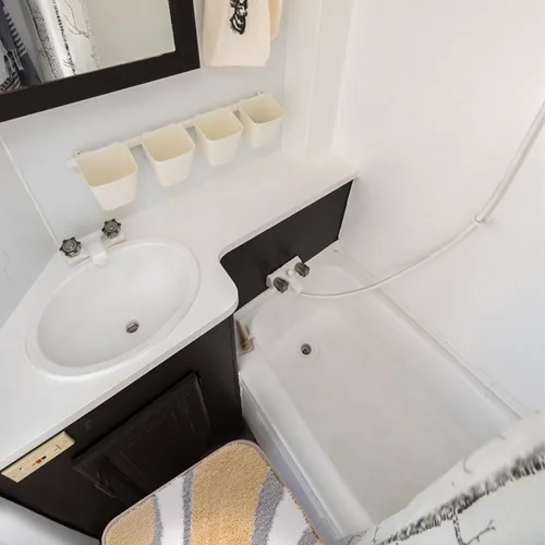 Miniatura 8 de KAMA BRIDAL Alfombra de baño de microfibra antideslizante, alfombra de baño rápida absorbente de agua, tapete de ducha ultra suave, parte trasera