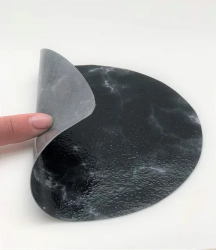 Andreas - Abrelatas de silicona antideslizante de 6.25 pulgadas, abridor de tapas fácil, hecho con silicona y tela, apto para lavavajillas, pelador