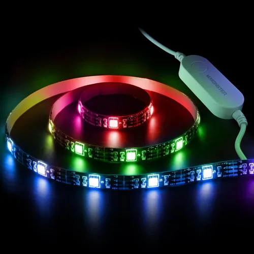 Miniatura 4 de XTREME Paquete de 2 luces LED multicolor Monster de 6.5 pies, aplicación inteligente, ajustes personalizables, fácil montaje