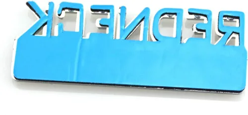 Miniatura 2 de 1 emblema exterior de 3.1 pulgadas Redneck Edition para automóvil, camión, barco, calcomanía de repuesto para F-150 F250 F350 Silverado RAM 1500