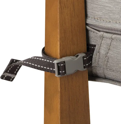Miniatura 3 de Classic Accessories Montlake - Funda de cojín cuadrada resistente al agua de 23 x 23 x 5 pulgadas, para asiento de exterior, funda de cojín