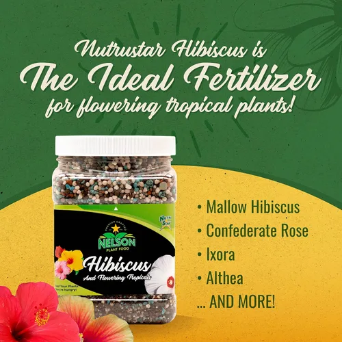 Miniatura 2 de Nelson Plant Food - Fertilizante NutriStar Hibiscus - Alimento para plantas de interior y exterior - Fertilizante de hibisco tropical para todas