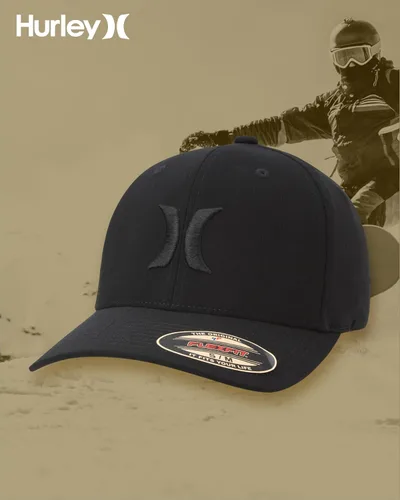 Miniatura 70 de Hurley Gorras para hombre - One & Only Flexfit Textures Cap - Sombreros ajustados para hombre, S-XL