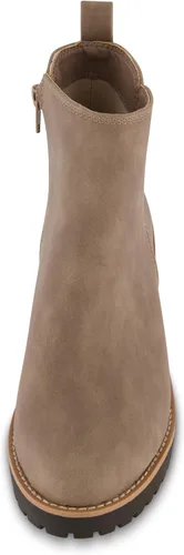 Miniatura 3 de CUSHIONAIRE Botas de cuña Ilena para mujer + espuma viscoelástica, anchos disponibles, Negro