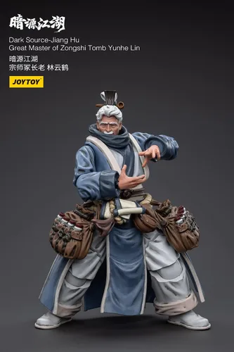Miniatura 10 de JoyToy Fuente oscura: JiangHu Master Zongshi Tomb Yunhe Lin Figura de acción a escala 1:18