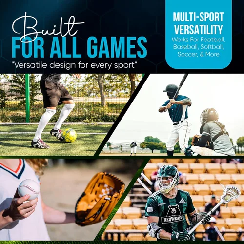Miniatura 5 de Muñequera WristCoaches QB, entrenador de muñeca para jóvenes con libro de jugadas para fútbol americano, con tres compartimentos para hojas