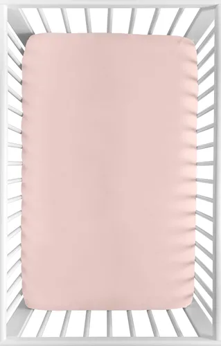 Miniatura 14 de Sweet Jojo Designs Mini sábana de cuna portátil para niña, color rosa y gris, colección floral de acuarela, para mini cuna o paquete y juego solo