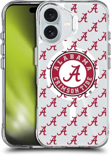 Miniatura 314 de Head Case Designs Funda de gel suave con licencia oficial de la Universidad de Alabama UA Collage compatible con Apple iPhone 13 Pro Max