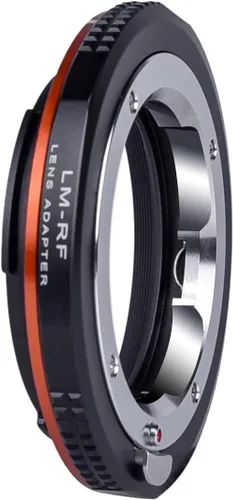 Miniatura 5 de PHOLSY Adaptador de montaje de lente para lente Leica M LM, Zeiss ZM, Voigtlander VM, compatible con Leica M a Canon EOS RF cámara EOS R8, R50, R6