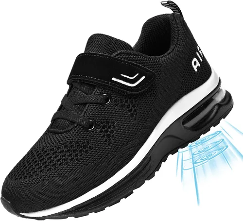Miniatura 4 de PERSOUL Air Shoes - Zapatillas para niños y niñas, deportivas, para atletismo, gimnasio, correr